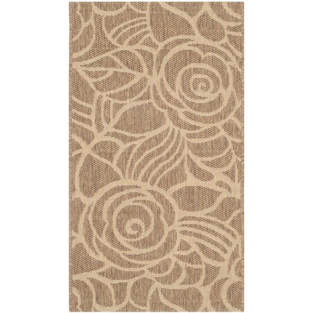Safavieh Courtyard Accent Rugs Coffee & Sand - 2 ft. x 3 ft.-7 in. CY5141B-2